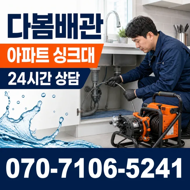 서울 삼선동1가 개수대막힘 상담 이미지 7